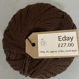 Alpaca DK mahogany brown 100g 'Eday'